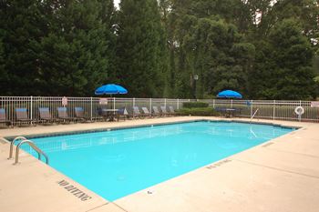 Swimming pool with sundeck
